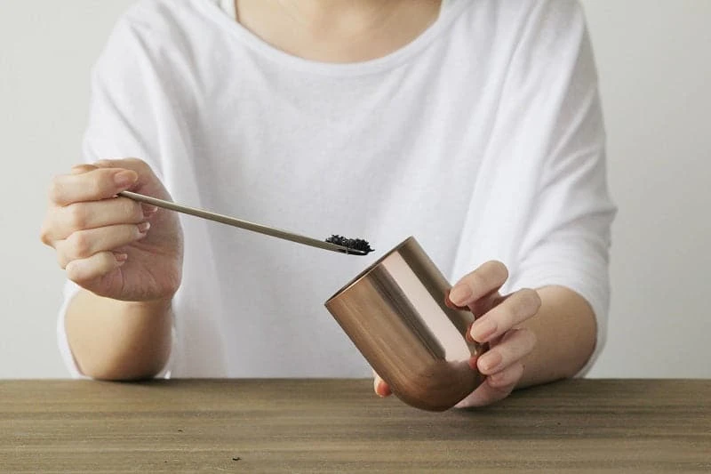 Toast Living -- WEAVER - Tea Jar - Copper 2 Toast Living -- WEAVER - Tea Jar - Copper - Image 2