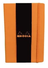 Rhodia Webnotebook A6 -- Orange : Ruled