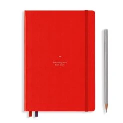 Leuchtturm1917 Notebook Bauhaus Edition [A5 Hardcover] -Stationery Sale Store web bh medium rot ohne banderole