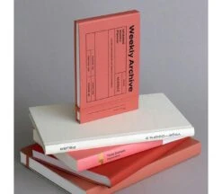 Iconic Undated Weekly Archive Planner -Stationery Sale Store weekly archive planner 6 months 02 sunset