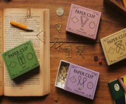 Tools To Live By Brass Clips (Owl) -Stationery Sale Store weiss 4 3