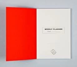 The Completist Giant Brush No. 2 Undated Weekly Planner (A5) -Stationery Sale Store wp004 giant brush 3