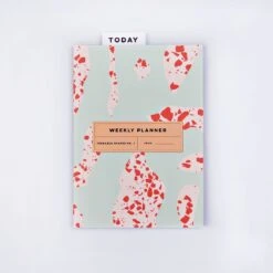 The Completist Terrazzo Shapes No.1 Weekly Planner (A5) 14 The Completist Terrazzo Shapes No.1 Weekly Planner (A5) -Stationery Sale Store wp007 terrazzo shapes 2
