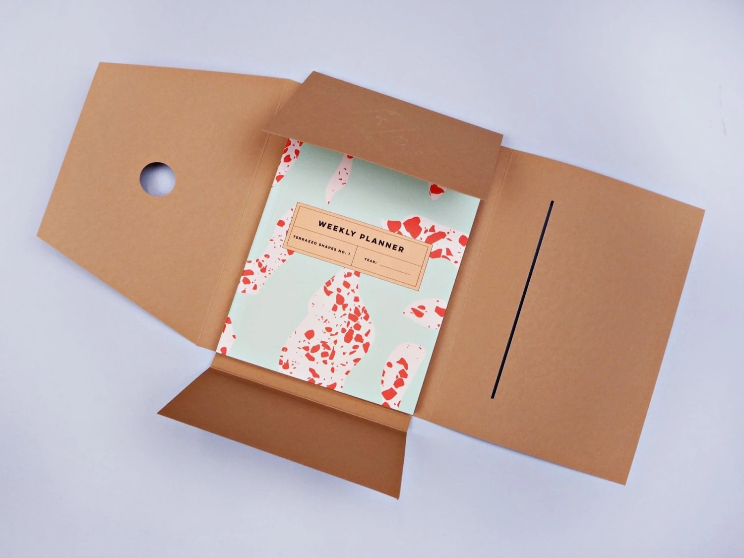 The Completist Terrazzo Shapes No.1 Weekly Planner (A5) 9 The Completist Terrazzo Shapes No.1 Weekly Planner (A5) - Image 9