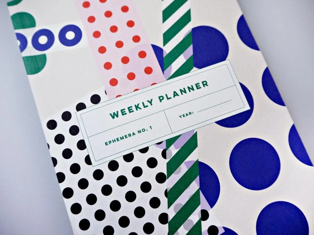 The Completist Ephemera Weekly Planner (A5) 8 The Completist Ephemera Weekly Planner (A5) - Image 8