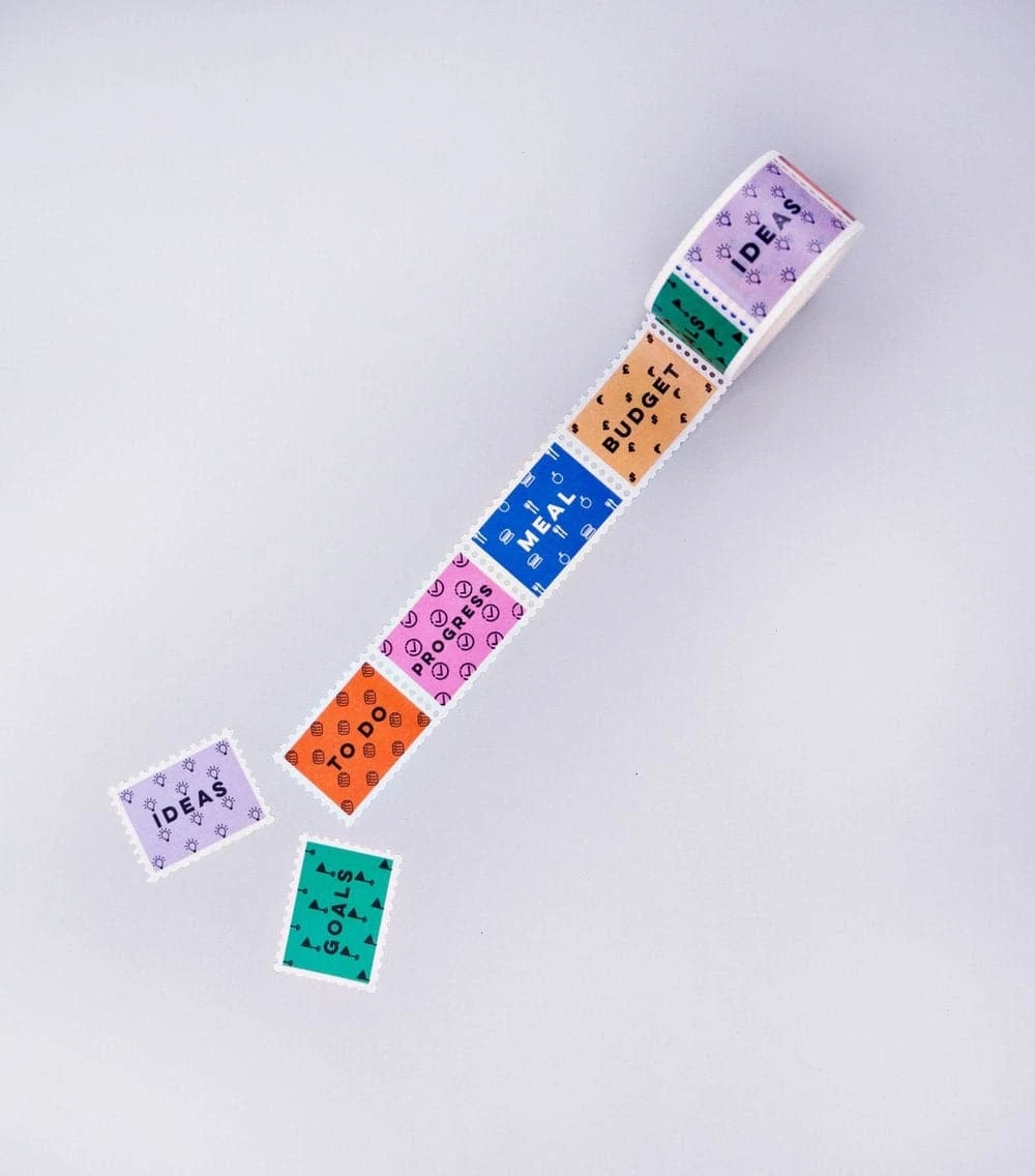 The Completist Bullet Journal Mix Stamp Washi Tape 6 The Completist Bullet Journal Mix Stamp Washi Tape - Image 6