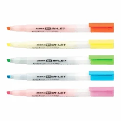 Zebra Fluorescent IN-LET Highlighter