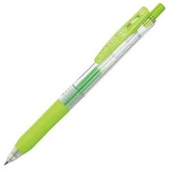 Zebra Sarasa Clip Gel Retractable Pen - 0.5mm - Pack Of 10 -Stationery Sale Store zebra sarasa 05 green 1