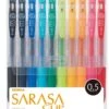 Zebra Sarasa Clip Gel Retractable Pen - 0.5mm - Pack Of 10