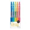 Zebra Sarasa Clip Gel Pen 0.5mm - 5 Pack