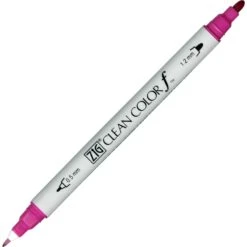 Kuretake ZIG Clean Color F Pen -Stationery Sale Store zig cc 027 dark pink