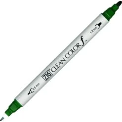 Kuretake ZIG Clean Color F Pen -Stationery Sale Store zig cc 040 green