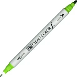 Kuretake ZIG Clean Color F Pen -Stationery Sale Store zig cc 041 light green