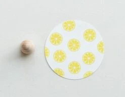 Perlenfischer Stamp - Small Lemon Slice