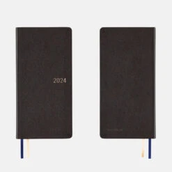 Hobonichi Weeks Japanese Edition April 2024 Start [Leather: Classical Navy]