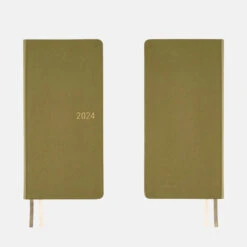 Hobonichi Weeks Japanese Edition April 2024 Start [Leather: Olive Green]