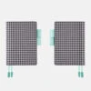 Hobonichi 2024 A5 Planner Cover [Gingham Black]