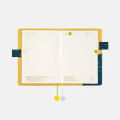 Hobonichi 2024 A5 Planner Cover [Keiko Shibata Gentle Breeze In A Dandelion Field] -Stationery Sale Store zoom 04 15