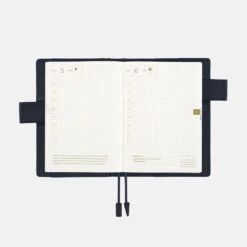 Hobonichi 2024 A6 Planner Cover [Colours: Navy] -Stationery Sale Store zoom 04 75a835c6 88c5 453e 86bf 3c3874d13358