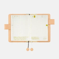 Hobonichi 2024 A5 Planner Cover [Minä Perhonen: Anone-anone Black] -Stationery Sale Store zoom 04 9 172cac37 2df1 44aa 8e97 4ad03cb369ba