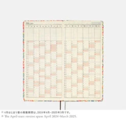 Hobonichi Weeks Japanese Edition April 2024 Start [Liberty Fabrics: Emma And Georgina] -Stationery Sale Store zoom 06 10