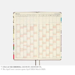 Hobonichi Weeks Japanese Edition April 2024 Start [Tomomi©︎ Nishikawa: Hanabi Set] -Stationery Sale Store zoom 06 3