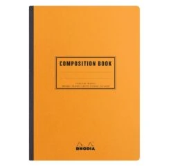 Rhodia Composition Book (A5, Grid) - Orange