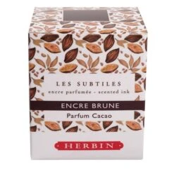 J Herbin Scented Fountain Pen Ink [Cocoa] 30ml -Stationery Sale Store zoom 13746t 1 1